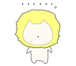 Kitty Like a Lion sticker #9049265