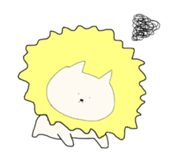 Kitty Like a Lion sticker #9049269