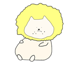 Kitty Like a Lion sticker #9049285