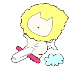 Kitty Like a Lion sticker #9049287