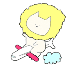 Kitty Like a Lion sticker #9049287