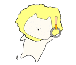 Kitty Like a Lion sticker #9049288