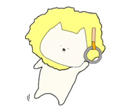 Kitty Like a Lion sticker #9049288