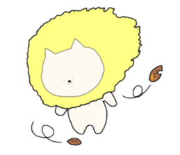 Kitty Like a Lion sticker #9049289