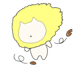 Kitty Like a Lion sticker #9049289