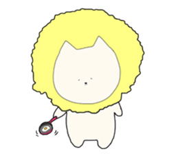 Kitty Like a Lion sticker #9049291