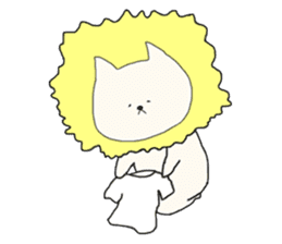 Kitty Like a Lion sticker #9049293