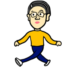 Man to cheer sticker #9049347