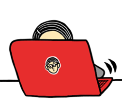 Man to cheer sticker #9049365