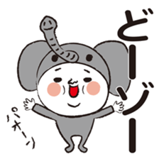 Costume series of Zoo sticker #9049561