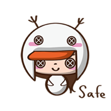 Button Christmas sticker #9049710