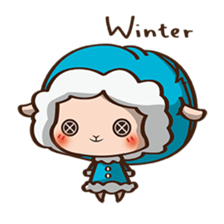 Button Christmas sticker #9049724