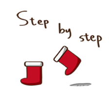 Button Christmas sticker #9049728