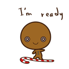 Button Christmas sticker #9049731