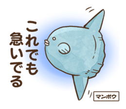 Stickers of wonderful marine fish sticker #9049751