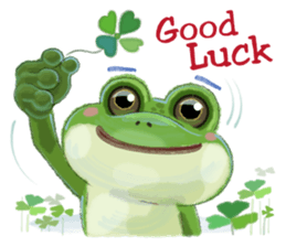 The Picture book frog 1 (English) sticker #9050049