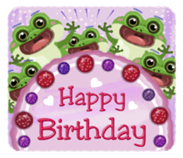 The Picture book frog 1 (English) sticker #9050050