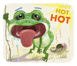 The Picture book frog 1 (English) sticker #9050051