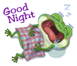 The Picture book frog 1 (English) sticker #9050052