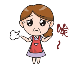 SomethingWrongTemple Family Q-mom Lv.0 sticker #9050398