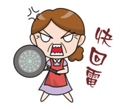 SomethingWrongTemple Family Q-mom Lv.0 sticker #9050405