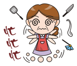 SomethingWrongTemple Family Q-mom Lv.0 sticker #9050410