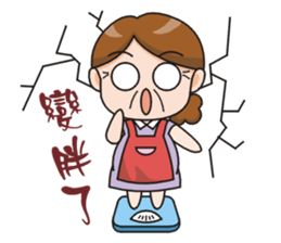 SomethingWrongTemple Family Q-mom Lv.0 sticker #9050413