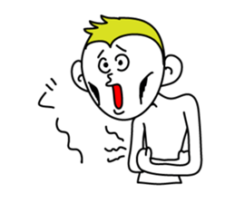 AKEOME monkey sticker #9051379