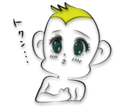 AKEOME monkey sticker #9051390