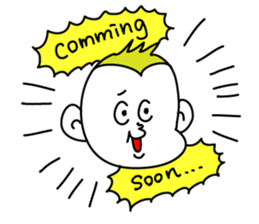 AKEOME monkey sticker #9051394