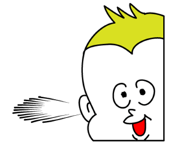 AKEOME monkey sticker #9051400