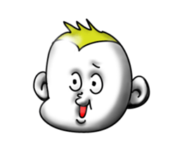 AKEOME monkey sticker #9051415