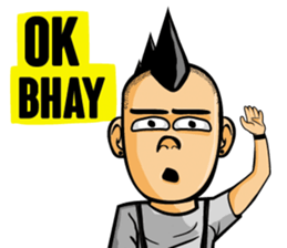 The Bung Roy sticker #9051424