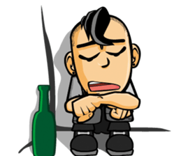 The Bung Roy sticker #9051434