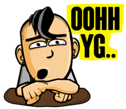 The Bung Roy sticker #9051442