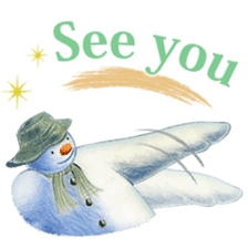 The Snowman ~winter~ sticker #9051483