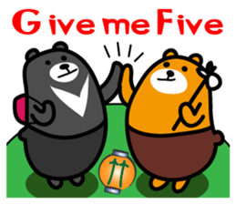 Liu-Lang Bear-in TAIWAN sticker #9051504