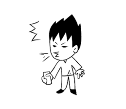 Minami -kun of the South Island sticker #9051688