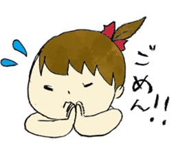 otenba rinchan sticker #9052251