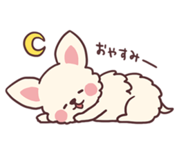 Small fluffy Chihuahua sticker #9052479