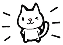 Everyday Sticker of small cat sticker #9052700