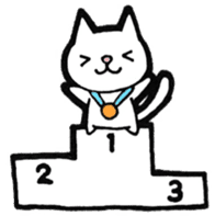 Everyday Sticker of small cat sticker #9052702