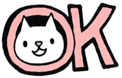 Everyday Sticker of small cat sticker #9052731