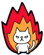 Everyday Sticker of small cat sticker #9052734