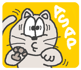 Cat / Chat 1 English ver. sticker #9052866