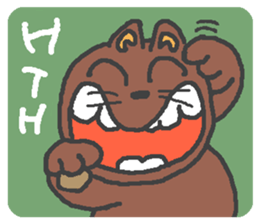 Cat / Chat 1 English ver. sticker #9052882