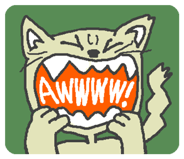 Cat / Chat 1 English ver. sticker #9052892