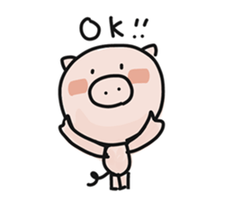 Usual Butakoro 1 sticker #9053016