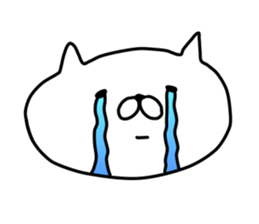 It's a cat, sticker sticker #9053185