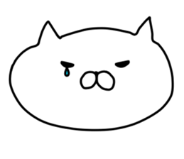 It's a cat, sticker sticker #9053188